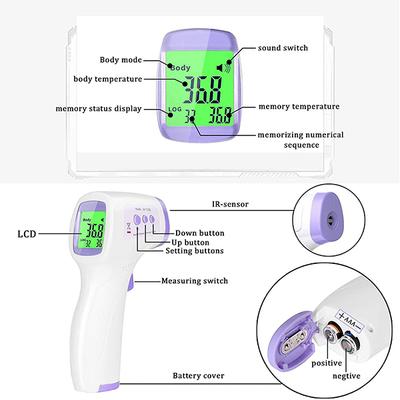 MCP Non Contact Infrared Thermometer - Thermometer & Oximeter