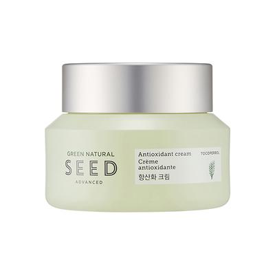 The Face Shop Green Natural Seed Advanced Antioxidant Cream - Tocoperrol 50 Ml - Face Moisturizers