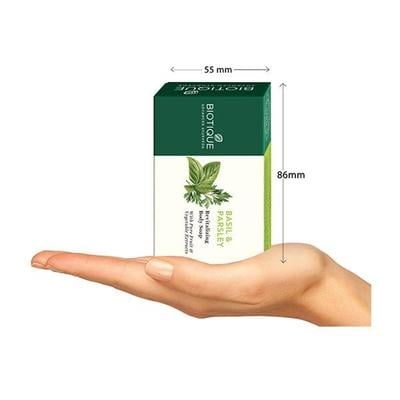 Biotique Basil & Parsley Revitalizing Bathing Bar 75 gm - Soaps