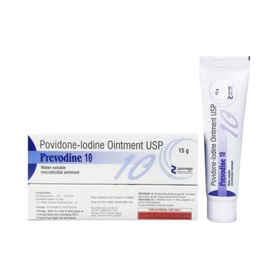 PREVODINE 10 Ointment 15gm - Wound Care-Ski