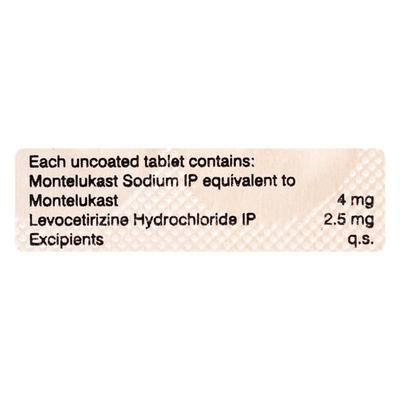 Telekast L Kid Tablet 10'S - Allergies-Ant