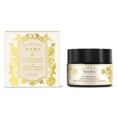 Kama Ayurveda Kumkumadi Rejuvenating & Brightening Night Cream 25 gm - Night Cream
