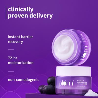 Plum CeraSense Moisturizing Creme - Instant barrier repair & 72-hr moisturization 50 g - Face Moisturizers