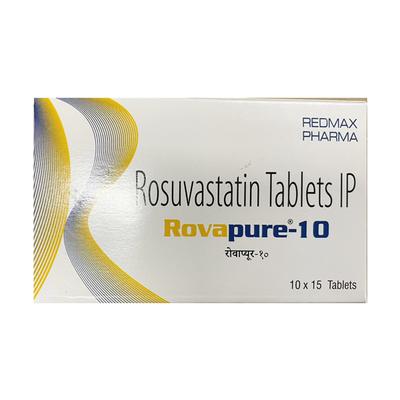 ROVAPURE 10 Tablet 15's - High Cholesterol-Dys