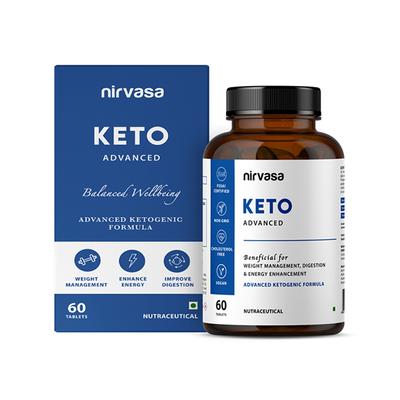 Nirvasa Keto Tablets, 60 Tablets 60 gm - Multi-Vitamins