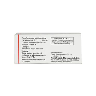 Carbanerve 300mg Tablet 10'S - Epilepsy/Convulsion-Ant