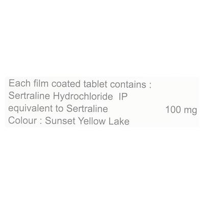 SERTRAX 100mg Tablet 10's - Depression-Ant