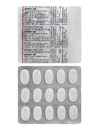 Zomet SR Tablet 15'S - Diabetes-Ant