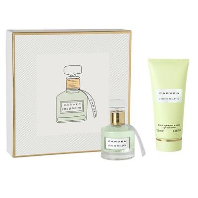 Carven L'EDT Gift Set (Eau de Parfum 50ml + Body Cream 100ml) 150 ml - Perfumes (Edt/Edp)