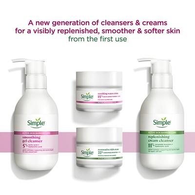 Simple Active Skin Barrier Care Soothing Water Creme 40 gm - Face Moisturizers