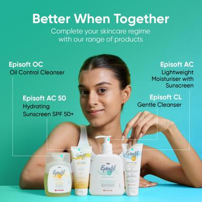 Episoft Cleansing Lotion for Sensitive Skin 250 ml - Face Wash & Cleansers