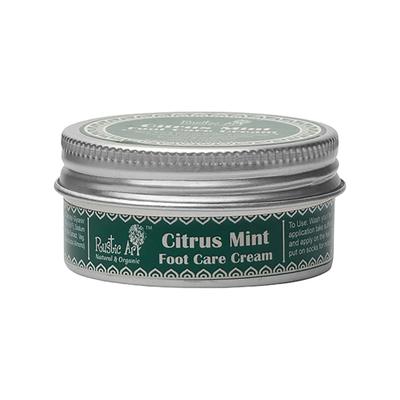Rustic Art Citrus Mint Foot Care Cream 30 gm - Foot Creams & Lotions