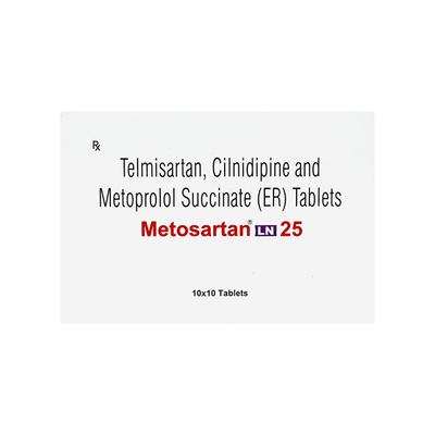 METOSARTAN LN 25 Tablet 10's - Hypertension-Ang