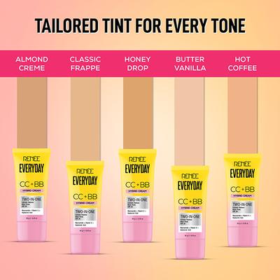 Renee Cosmetics Everyday CC+BB Cream Butter Vanilla 20 gm - Bb & Cc Creams