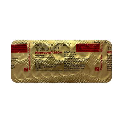 NAPROSYN 250+ Tablet 10's - Pain relief-Nsa