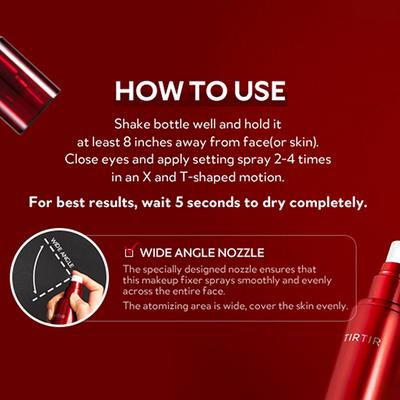 Tirtir Mask Fit Make Up Fixer Advanced 80 ml - Setting Spray