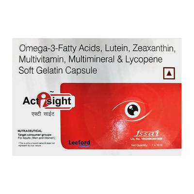 ACTISIGHT Softgel Capsule 10's - Supplements-Vam