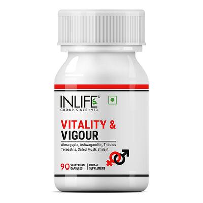 INLIFE Vitality & Vigour Vegetarian Capsule 90's - Sexual Care