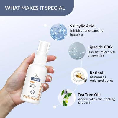 Fixderma Salyzap 2% Salicylic Acid Body Acne Spray 75 ml - Body Butter
