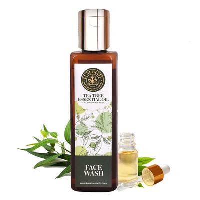 Luxuriate Natural Herbal Tea Tree Face Wash 100 ml - Make Up Removers