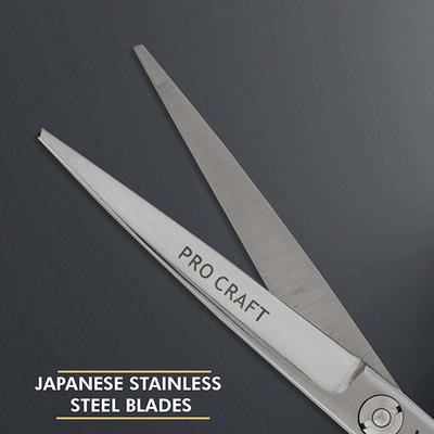 Vega Professional Pro Craft 5.5' Silver Line Hairdressing Scissor (VPVSC-17) 1's - Grooming Kits