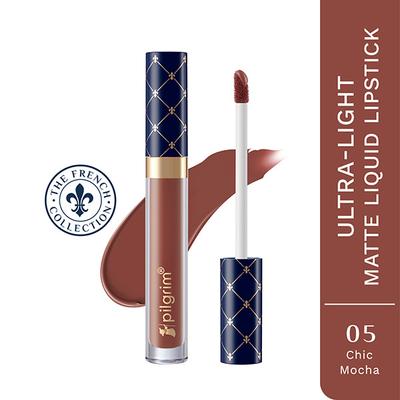 Pilgrim The French Collection Oh So Creme Liquid Lipstick - Chic Mocha 3.5 ml - Liquid Lipsticks