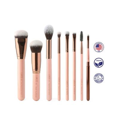 Luxie Complete Face Brush Set - Rose Gold 1's - Face Brush