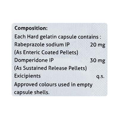 RABILIFE D Capsule 10's - Ulcer/Reflux/Flatulence-Aaa