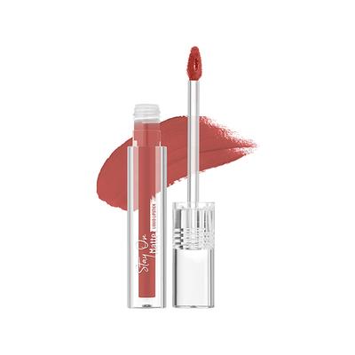 Swiss Beauty Stay On Matte Liquid Lipstick-Fresh Brown 2 gm - Liquid Lipsticks