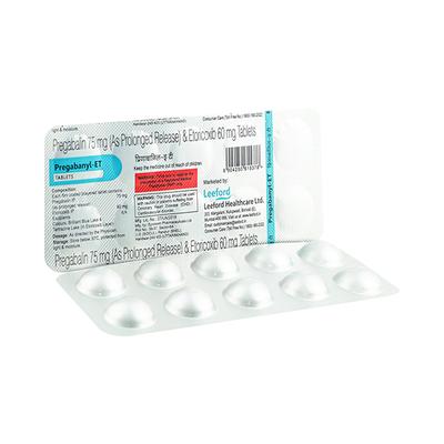 PREGABANYL ET Tablet 10's - Epilepsy/Convulsion-Dru