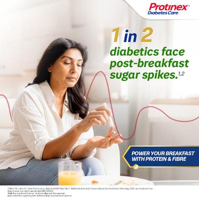 Protinex Diabetes Care Powder - Creamy Vanilla Flavour 400 g - Diabetes (Fitness)