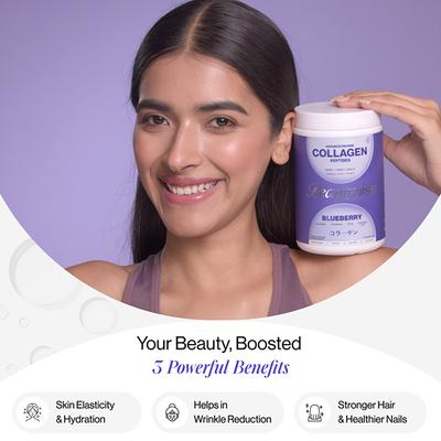 Beautywise Advanced Collagen Peptides (Blueberry) 200 gm - Multi-Vitamins