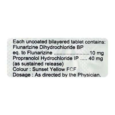 CIPLAR PLUS 10 Tablet 10's - Migraine