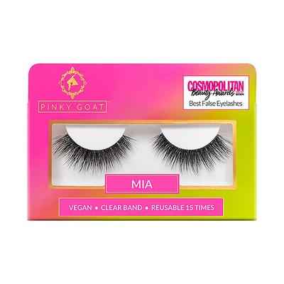 Pinky Goat Lengthening Vegan Lashes MIA 1's - Eyelashes