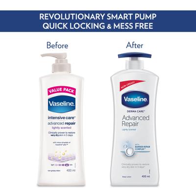 Vaseline Derma Care Advanced Repair Body Lotion 400 ml - Lotions & Creams