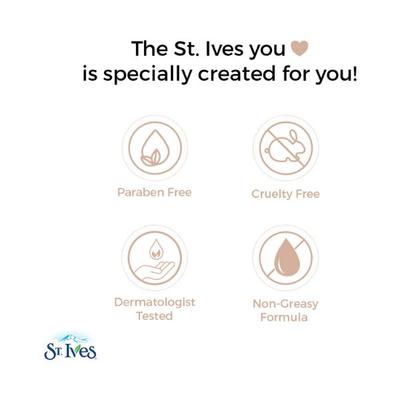 St. Ives Soothing Oatmeal & Shea Butter Body Lotion 100% Natural Moisturizers 621 ml - Lotions & Creams