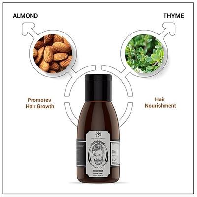 The Man Company Beard Wash for Growth - Almond & Thyme 100 ml - Beard Wash