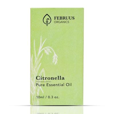 Februus Organics Pure Essential Oil - Citronella 10 ml - Essential Oils