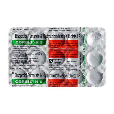 CORBIS H 5 Tablet 15's - Hypertension-Bet
