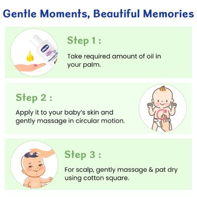 Chicco Baby Moments Massage Oil 200 ml - Creams, Lotions & Oils