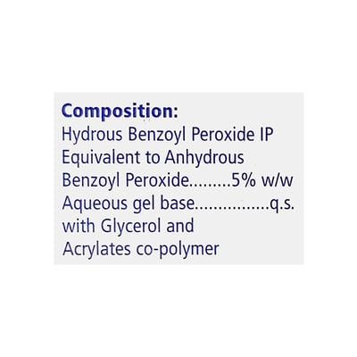 BENZAC AC 5% Gel 30gm - Itching/Rashes