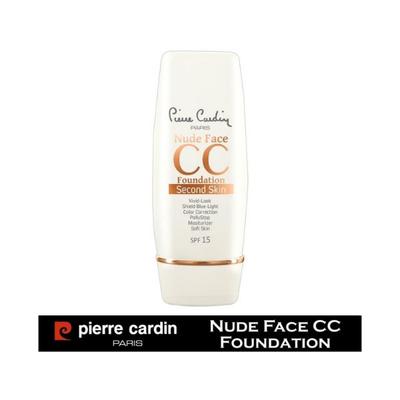 Pierre Cardin Paris Second Skin Nude Face Cc Foundation SPF 15 570 Light 30ml - Bb & Cc Creams