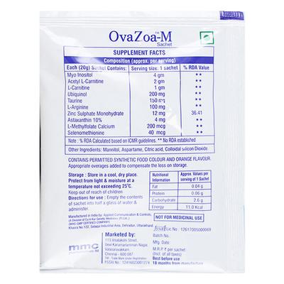 OVAZOA M Sachet 20gm - Supplements-Vam