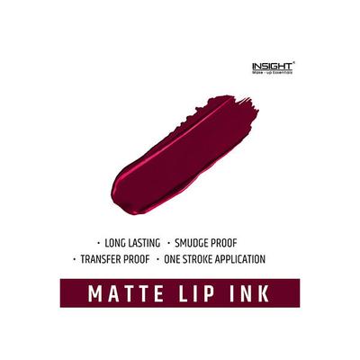 Insight Cosmetics Matte Lip Ink-Brave 4gm - Liquid Lipsticks