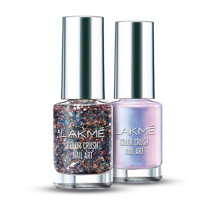 Lakme Color Crush Nailart M8 Coral 6 Ml - Nail Polish