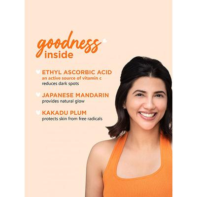 Plum 3% Vitamin C Moisturizer with Mandarin Glow Boost Fragrance Free 50ml - Face Moisturizers