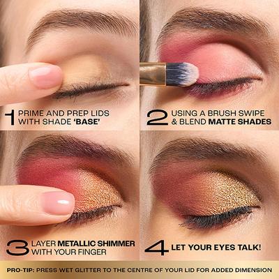 Lakme Rouge Bloom Eyeshadow Pro-Palette 27 gm - Eyeshadow, Bases & Primers