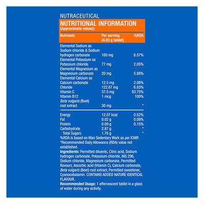 Fast&Up Reload Hydration and Energy Effervescent Tablet - Forest Fruits Flavour 20's - Energy Drinks