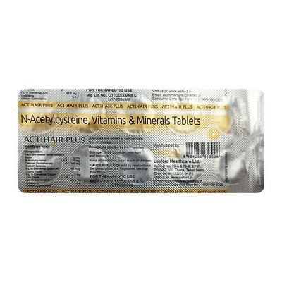ACTIHAIR PLUS Tablet 10's - Supplements-Vam