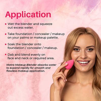Matra Professional Makeup Blender Beauty Sponge 1's - Sponges & Applicators